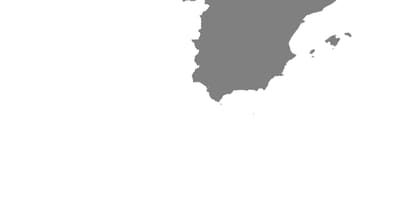 Hiszpania mapa wektor